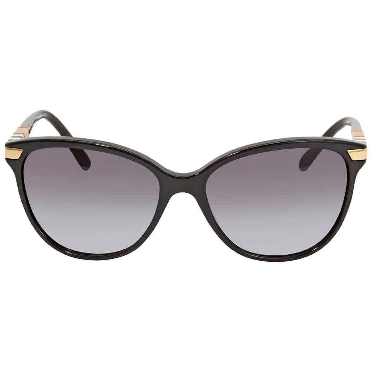Elevate Your Style with Women's Black Cat Eye Sunglasses - Flex Hinges & 100% UV Protection - Made in Italy
