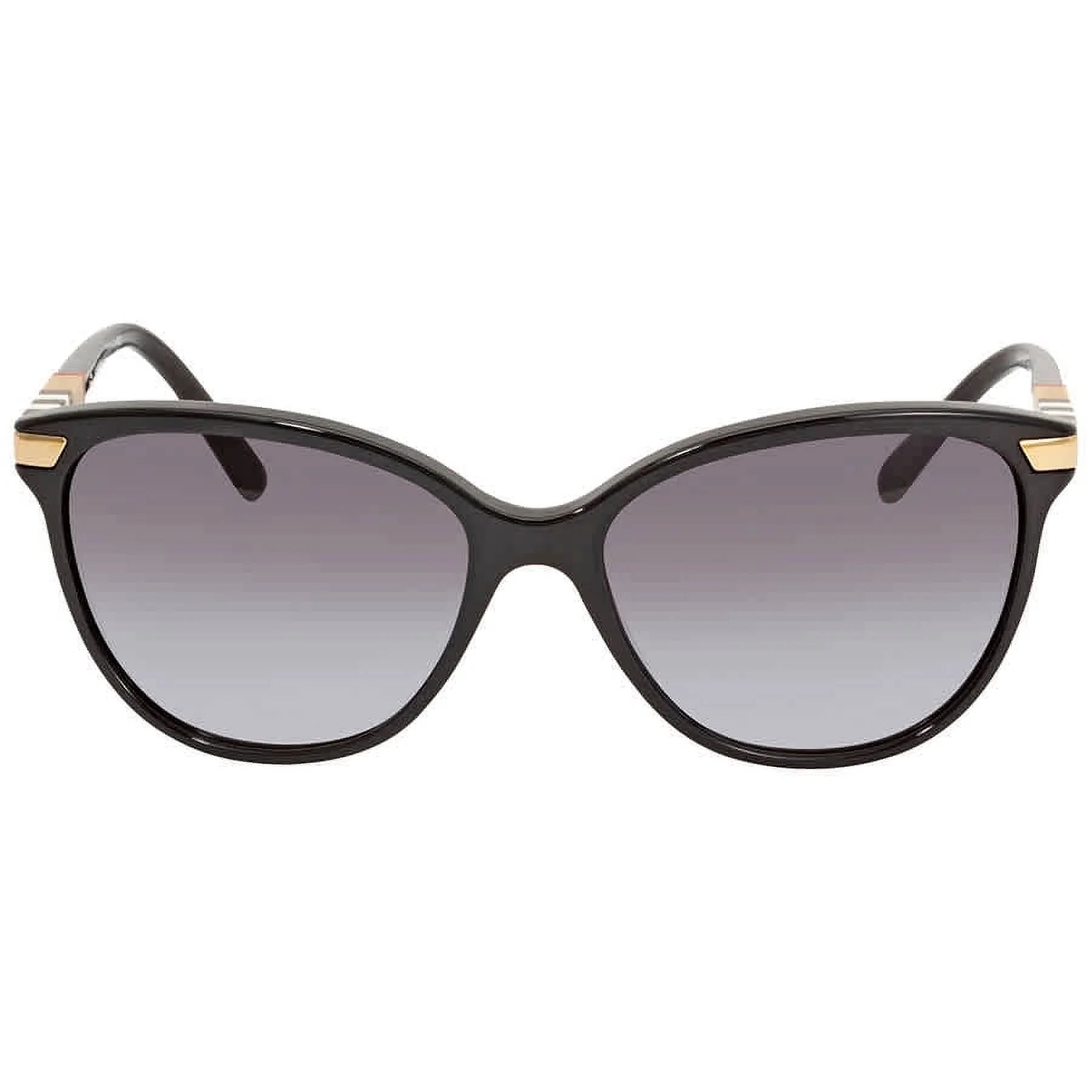 Elevate Your Style with Women's Black Cat Eye Sunglasses - Flex Hinges & 100% UV Protection - Made in Italy