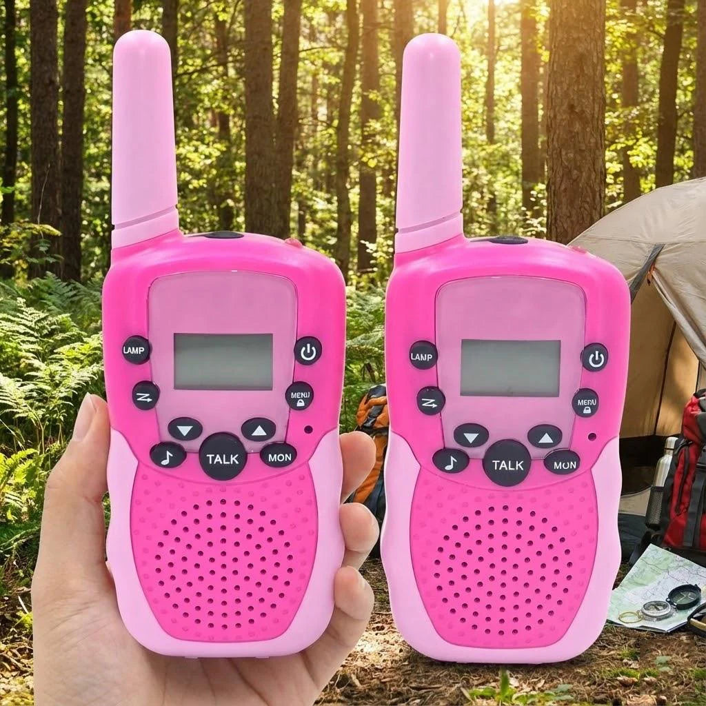 Exciting Portable Kids Walkie Talkies - 2 Way Radios for Outdoor Fun and Safety Communication