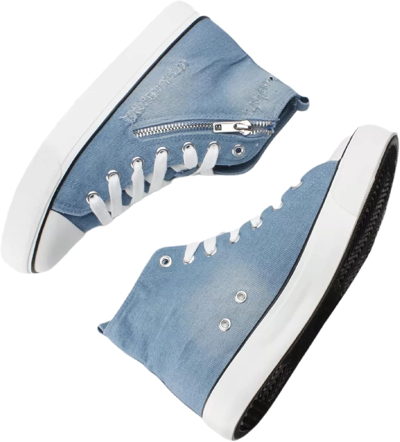 Step Up Your Style with Women's Trendy Platform High Top Sneakers - Soft Corduroy or Faux Lamb's Fur, Memory Foam Comfort!