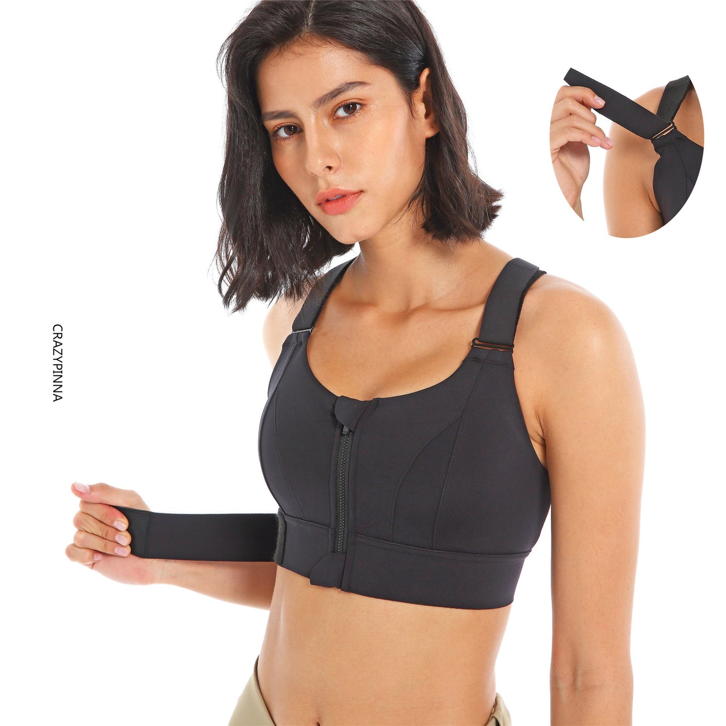 Adjustable High Support Sports Bra Vest - Journey Must Haves