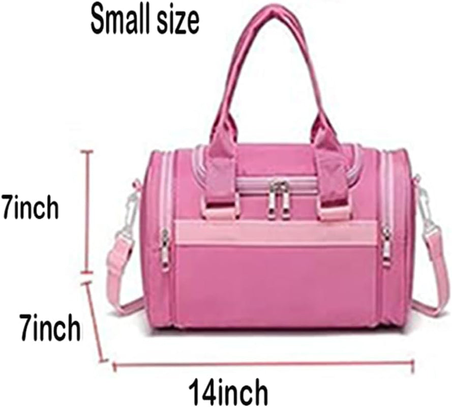 Charming Kids Ballerina Dance Bag for Girls - Perfect Duffel for Ballet Class, Dance Recitals, and Weekend Getaways
