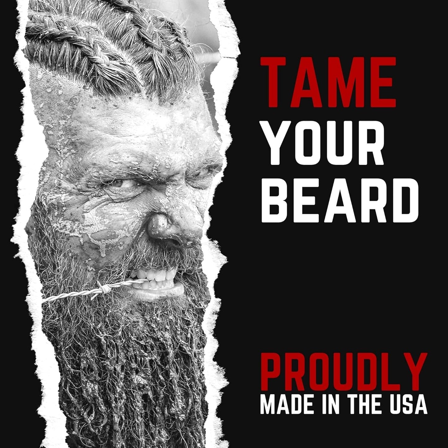 Transform Your Beard with Mad Viking Valhalla Beard Oil - Hydrate, Soften, and Naturally Grow Your Beard with a Luxurious Sandalwood & Vanilla Scent - Made in the USA - 2Oz