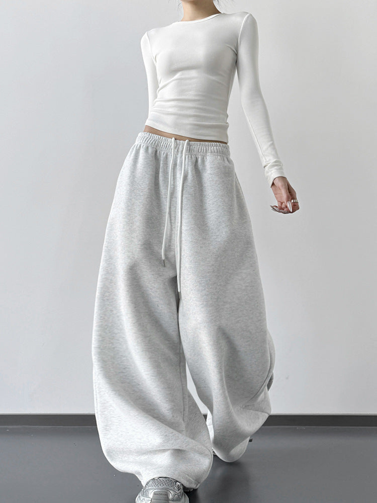 Women's High-Waisted Wide-Leg Sweatpants