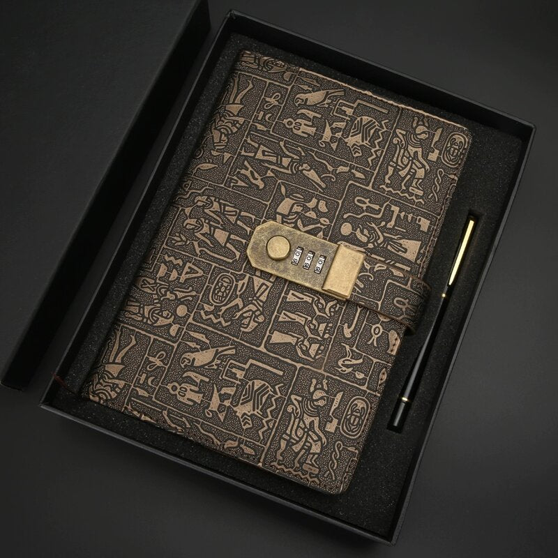 Locked password book