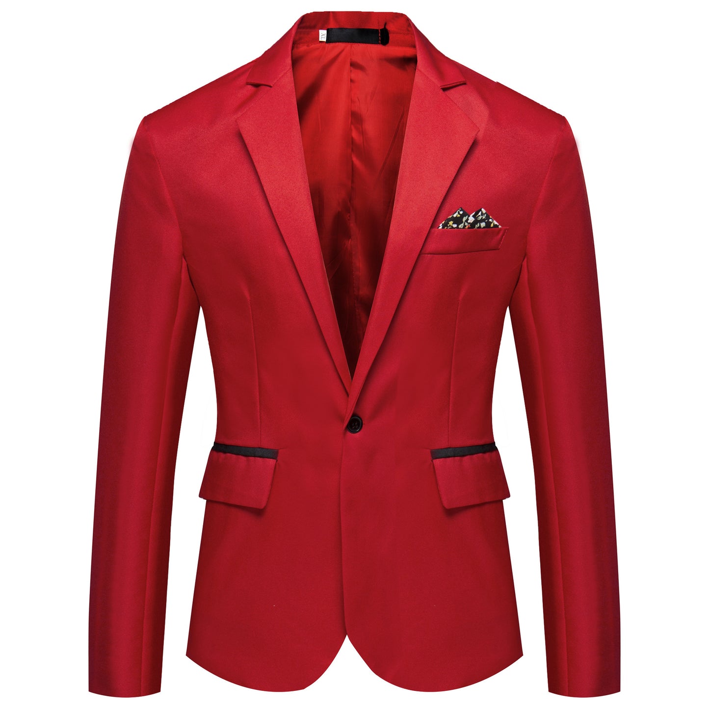 Men's Single-Breasted Casual Suit Jacket
