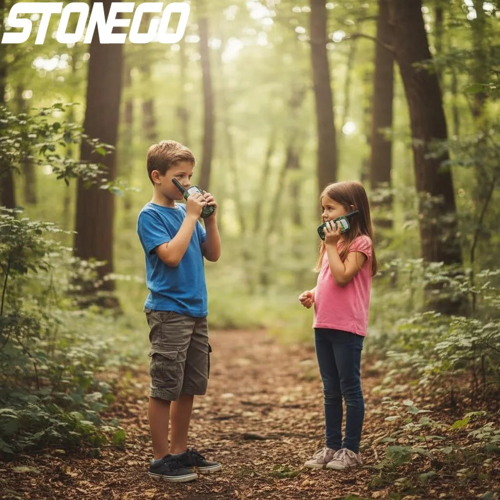 Exciting Portable Kids Walkie Talkies - 2 Way Radios for Outdoor Fun and Safety Communication