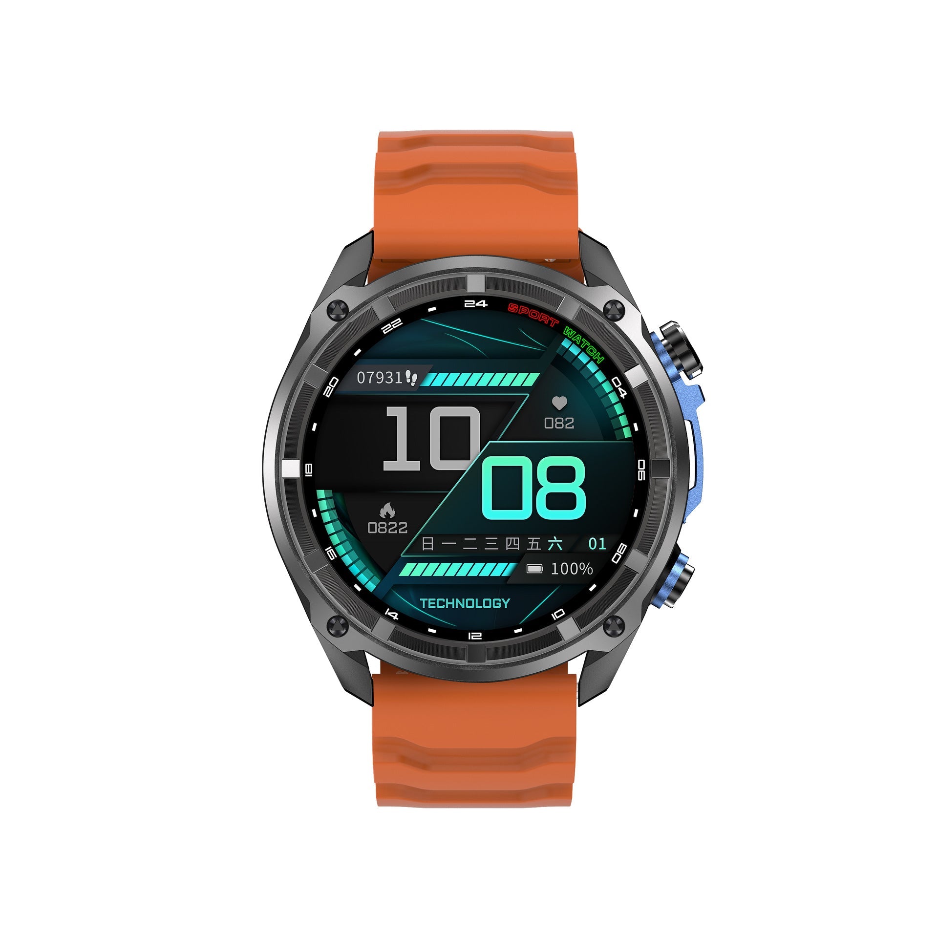 Bluetooth Smart Watch with GPS and Health Monitoring - Journey Must Haves