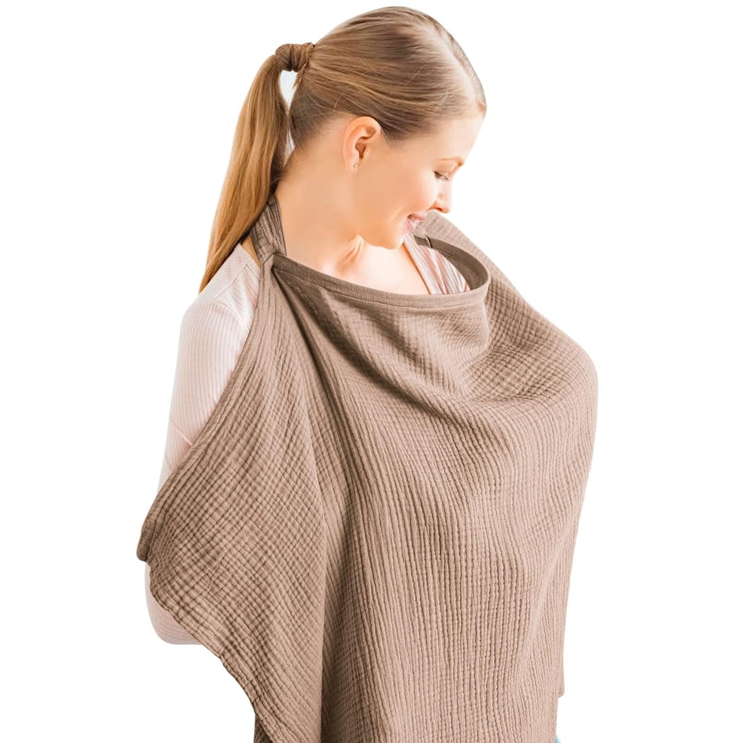 Breathable Cotton Yarn Breast - covering - Journey Must Haves