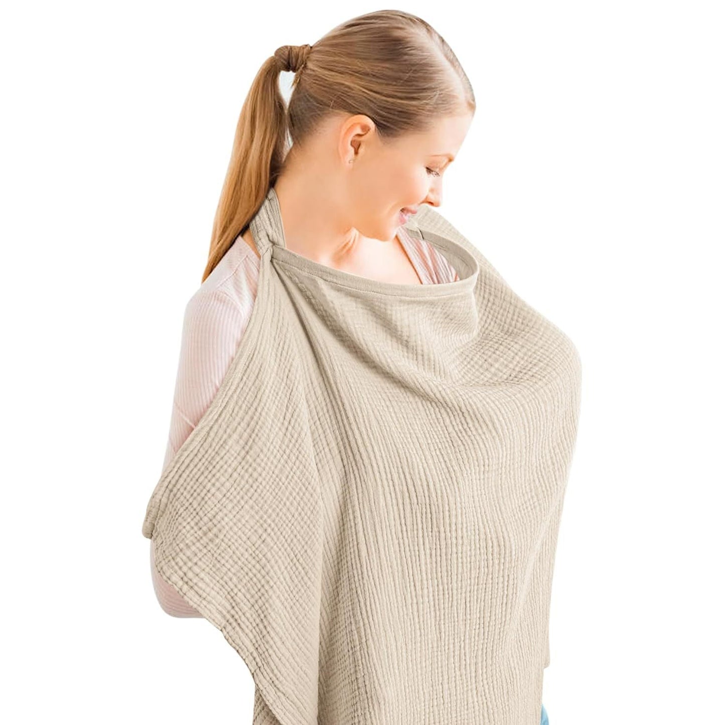 Breathable Cotton Yarn Breast - covering - Journey Must Haves