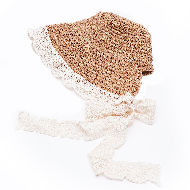 Straw Sun Hat for Women and Children