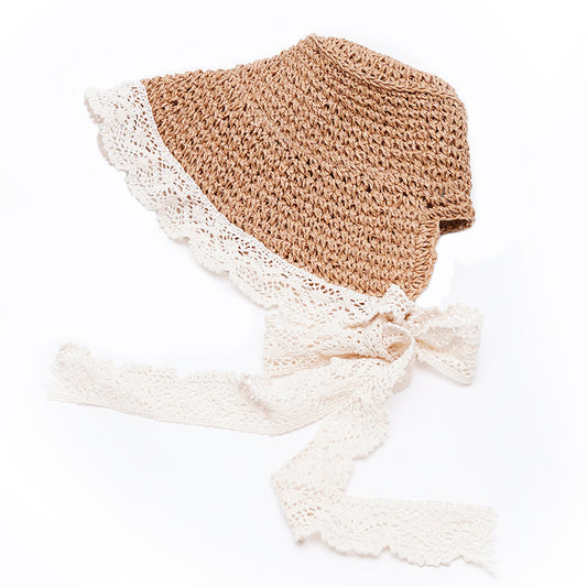 Straw Sun Hat for Women and Children