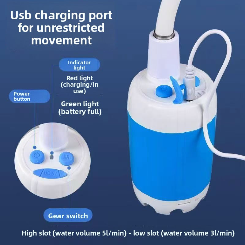 Portable shower unit