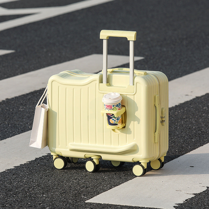 Children Ride-On Luggage Case with Universal Wheels