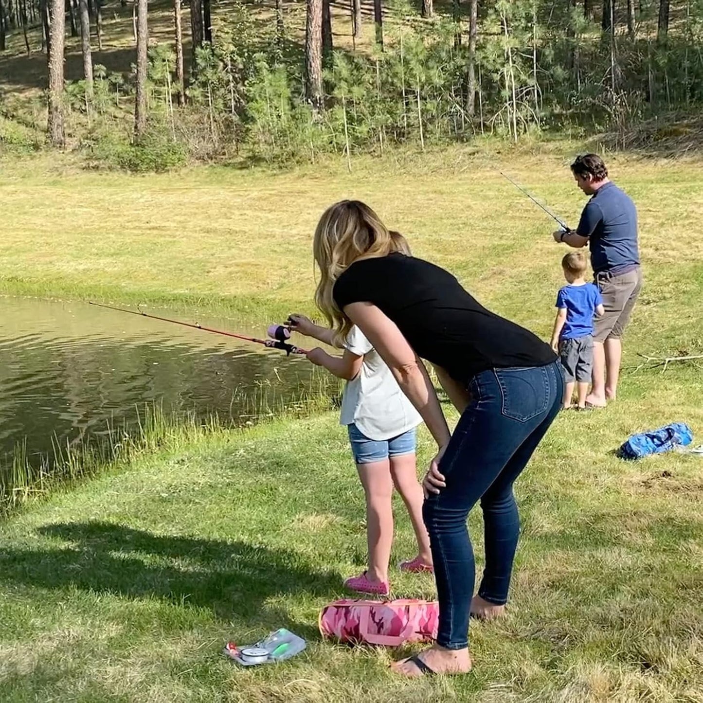 Ultimate Kids Fishing Pole Kit - Telescopic Rod & Reel Combo with Tackle and Carry Bag - Perfect for Young Anglers!