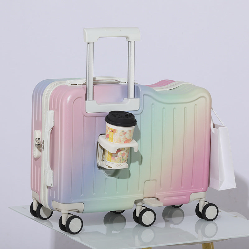 Children Ride-On Luggage Case with Universal Wheels
