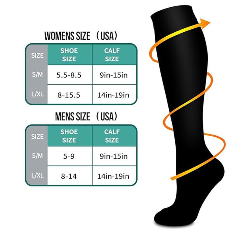 Calf Compression Socks for Sports and Cycling - Journey Must Haves