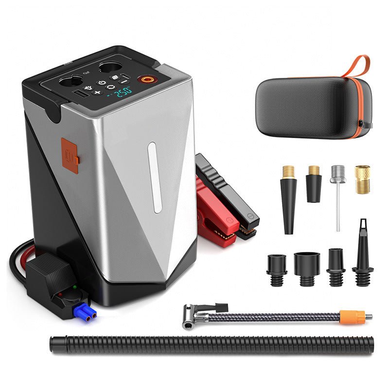 Car Jump Starter with Air Compressor and Power Bank - Journey Must Haves