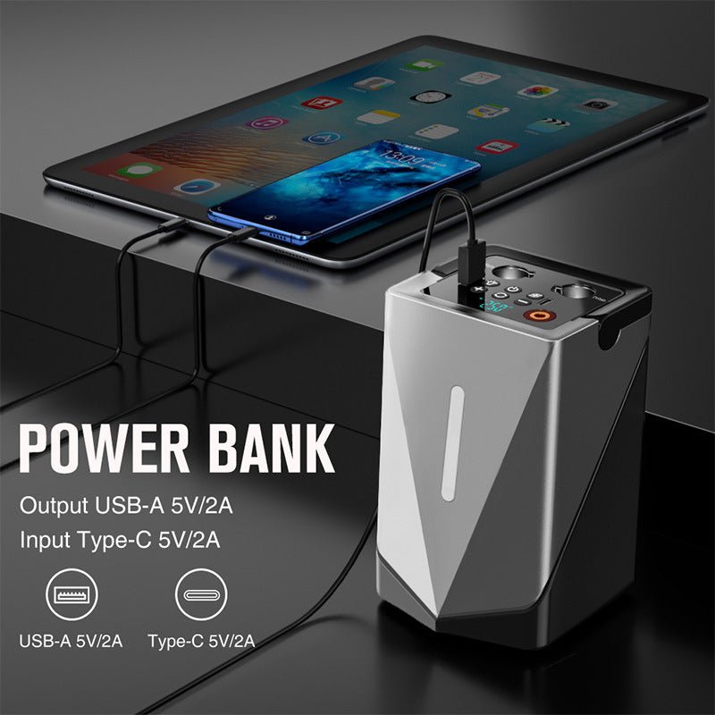 Car Jump Starter with Air Compressor and Power Bank - Journey Must Haves