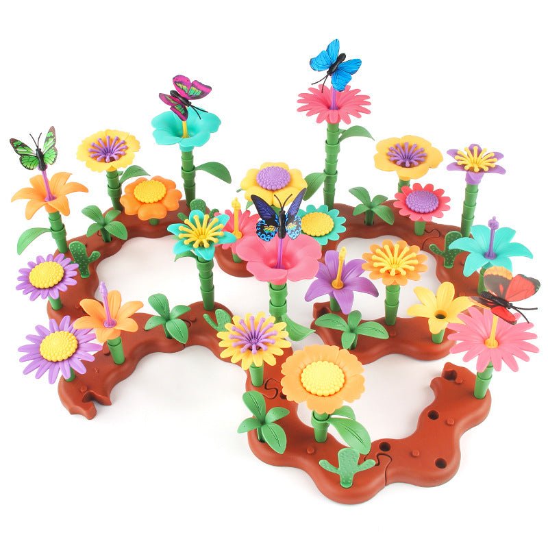 Children's Flower Arrangement Building Blocks Set - Journey Must Haves