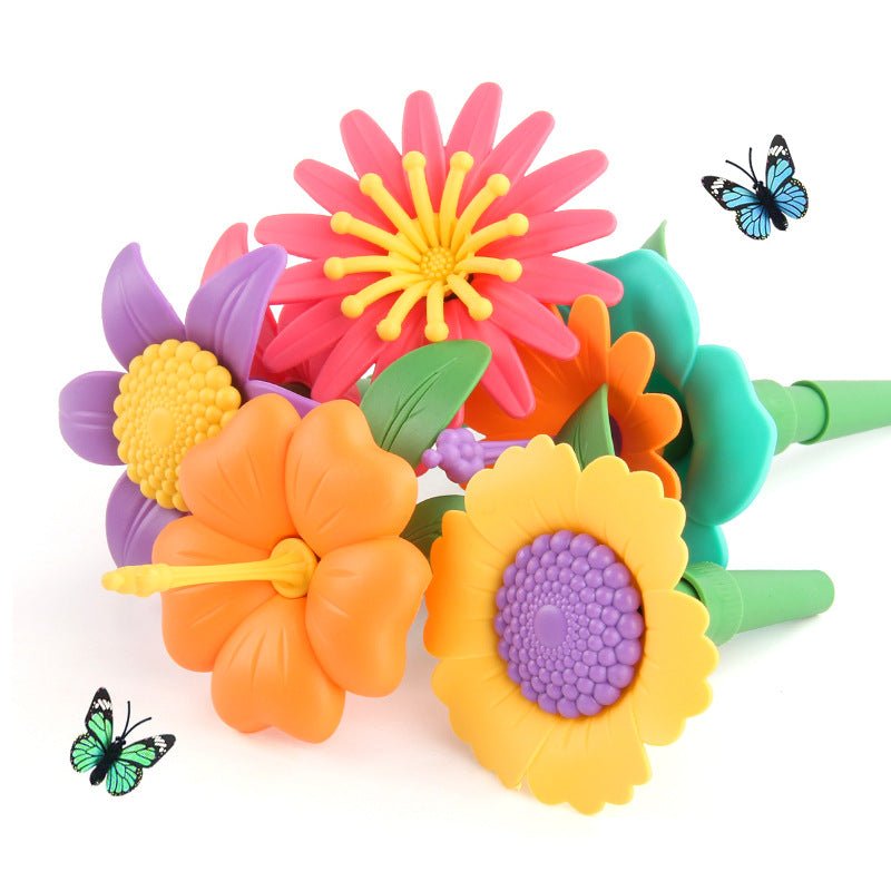 Children's Flower Arrangement Building Blocks Set - Journey Must Haves