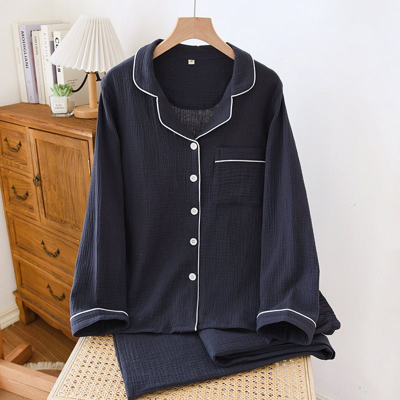 Cotton Pajama Set for Men and Women - Journey Must Haves