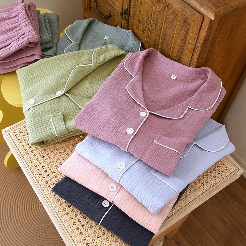 Cotton Pajama Set for Men and Women - Journey Must Haves