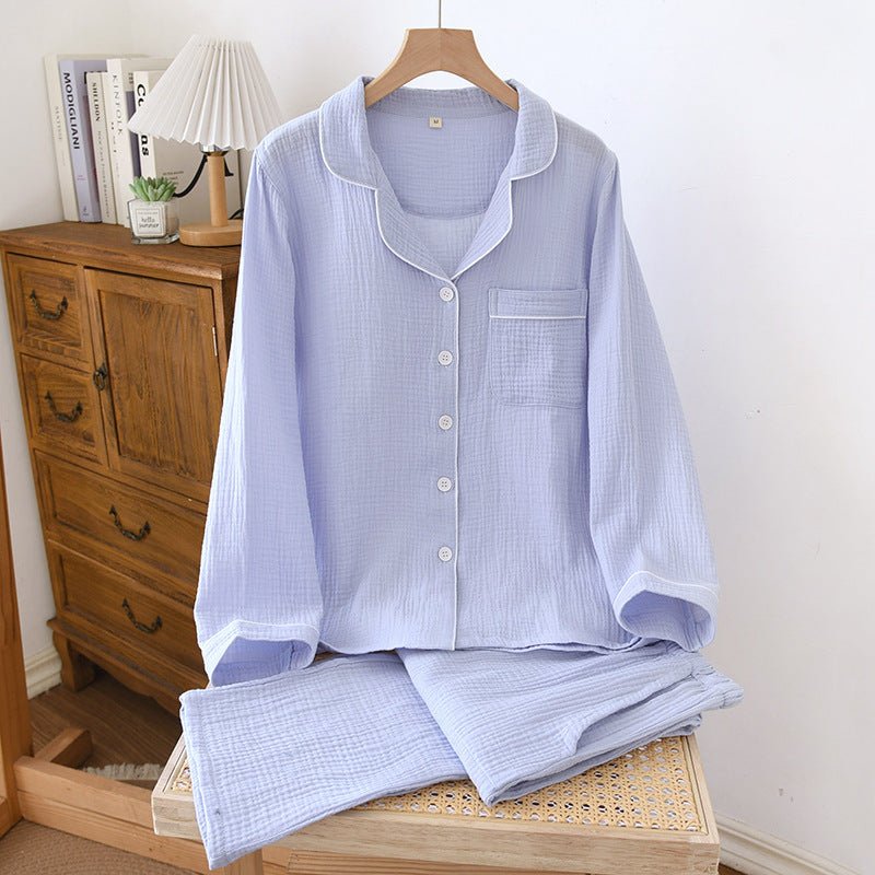 Cotton Pajama Set for Men and Women - Journey Must Haves