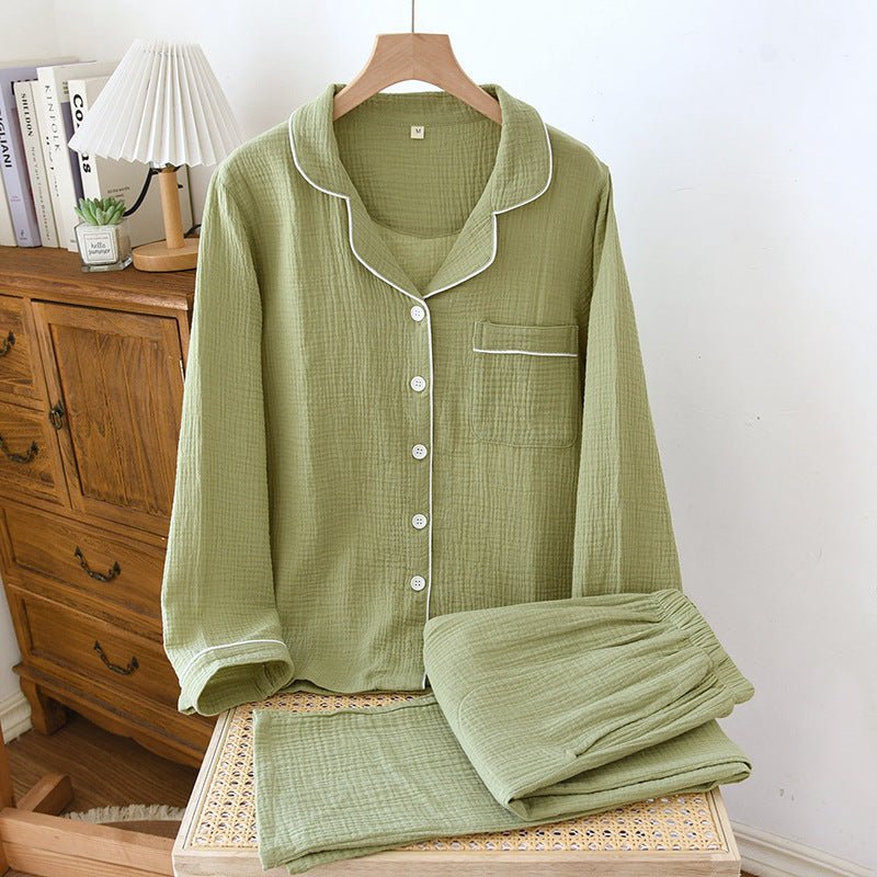 Cotton Pajama Set for Men and Women - Journey Must Haves