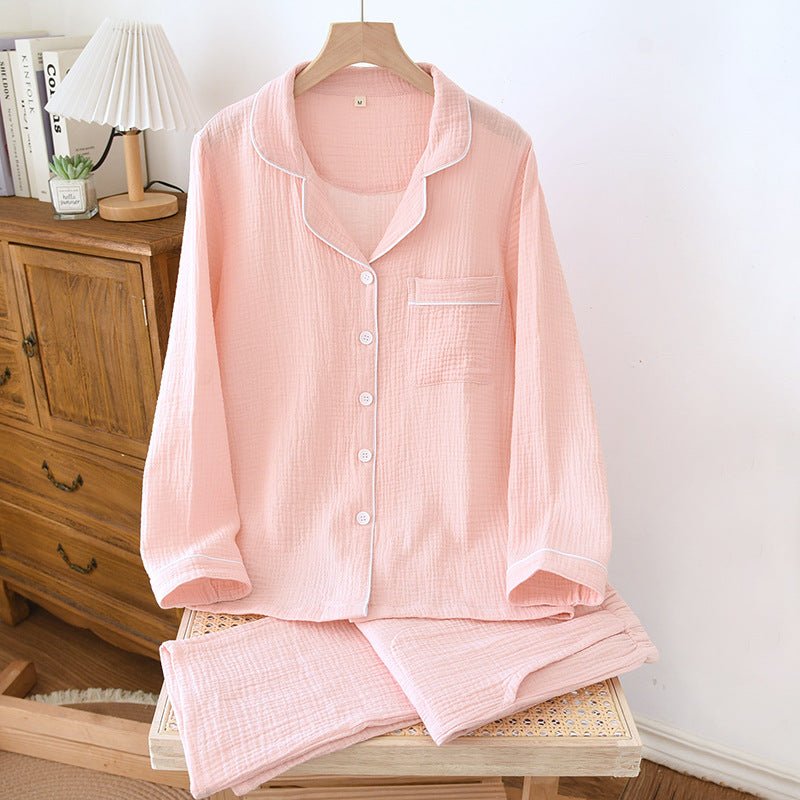 Cotton Pajama Set for Men and Women - Journey Must Haves