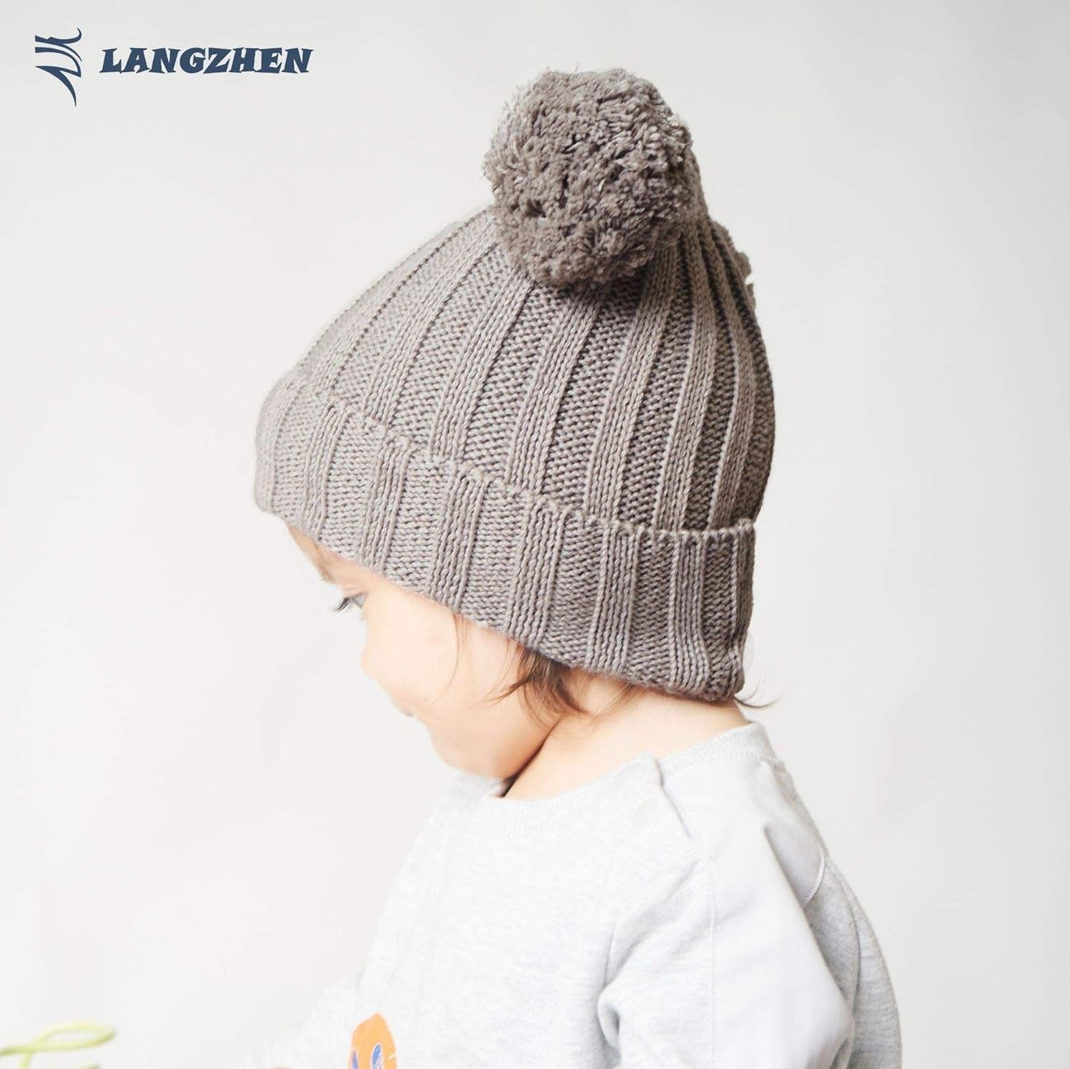 Cozy Winter Knitted Baby Hats for Girls with Adorable Pom Poms and Soft Fleece Lining - Journey Must Haves