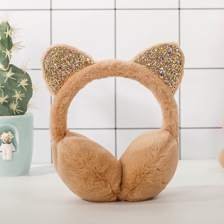 Creative Cat Ear Plush Earmuffs for Kids - Journey Must Haves
