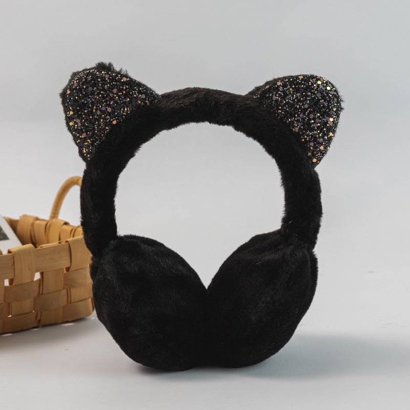 Creative Cat Ear Plush Earmuffs for Kids - Journey Must Haves