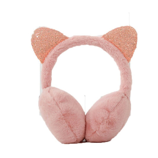 Creative Cat Ear Plush Earmuffs for Kids - Journey Must Haves