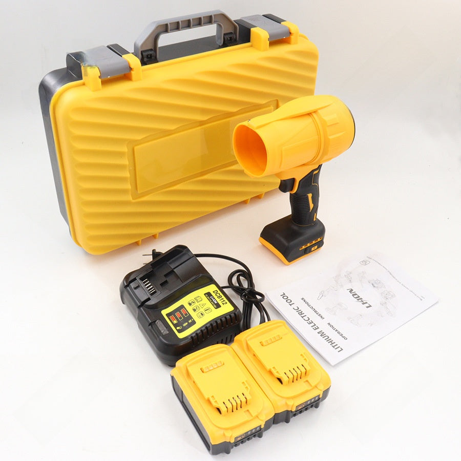 High-power dust removal charging fan