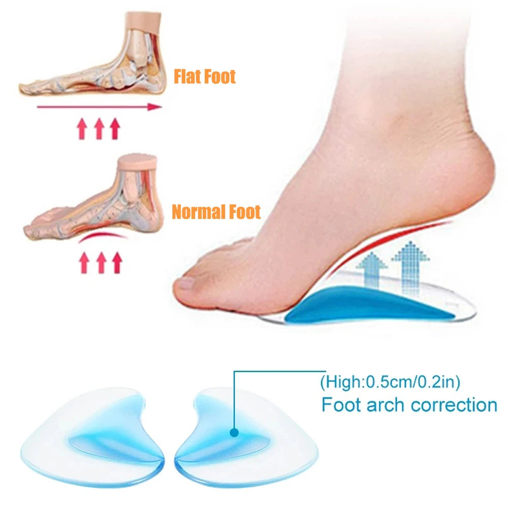Transform Your Child's Comfort with Kids Orthopedic Insoles - Perfect Support for Flat Feet and Plantar Fasciitis!