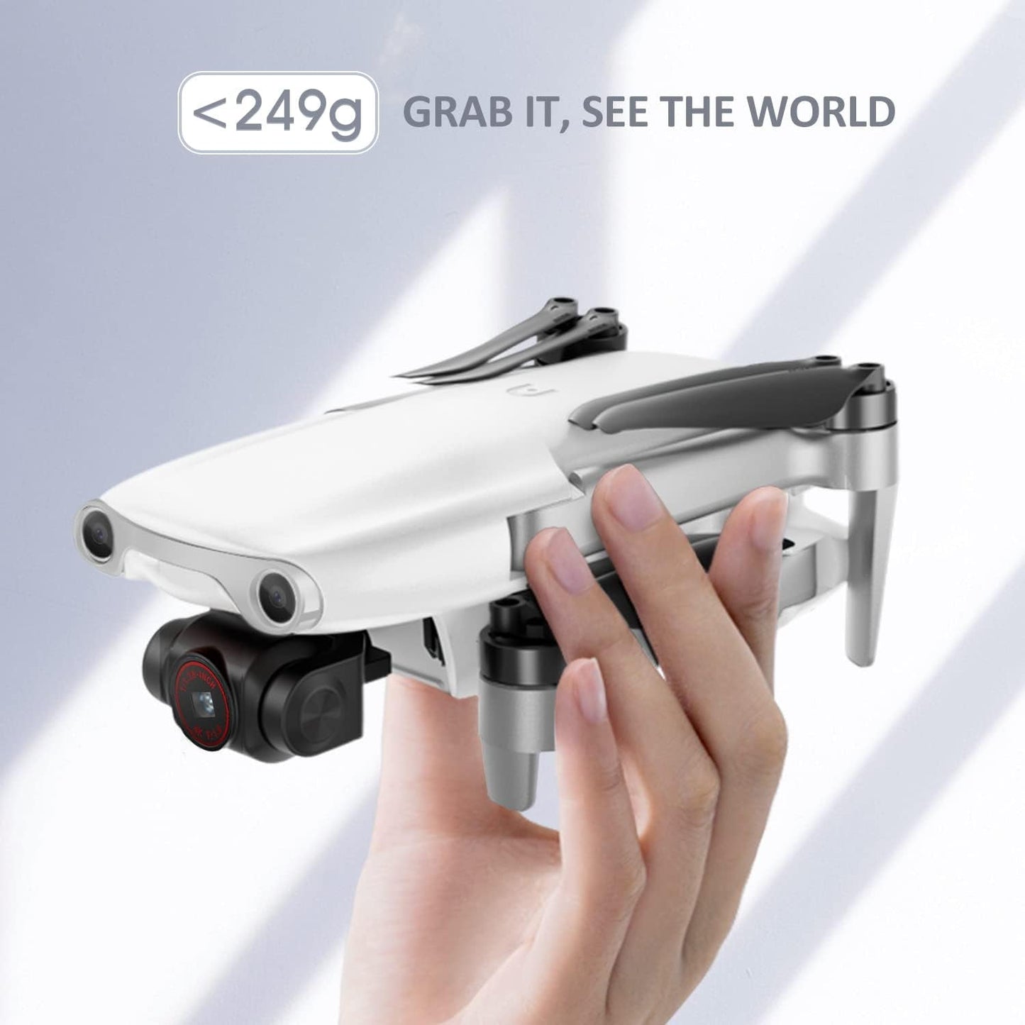 Discover the Robotics EVO Nano Plus Premium Bundle - Your Ultimate Mini Drone with 4K HDR Camera and 50 MP Photos in Stunning White - Journey Must Haves