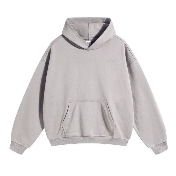 Men's Hooded Sweatshirt and Pants Set with 3D Embroidery