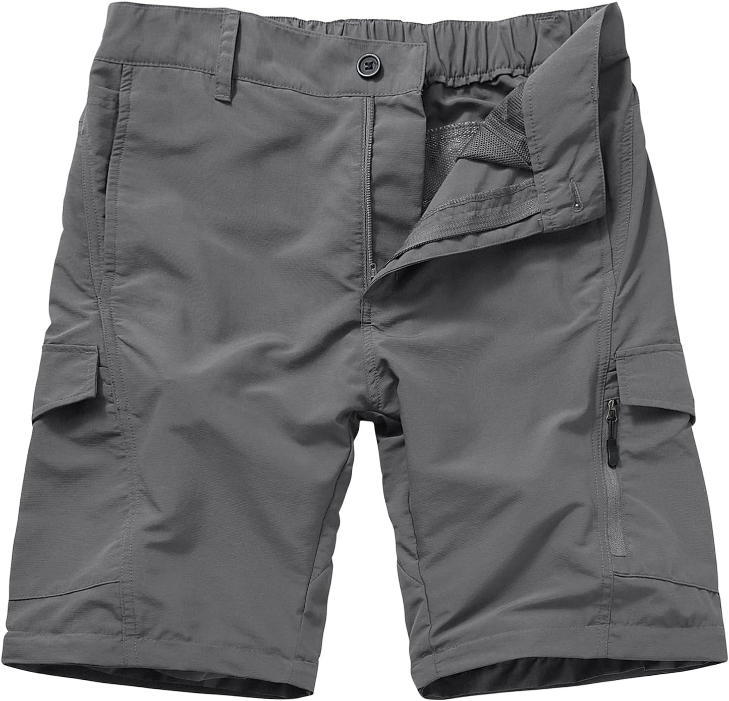 Men's Quick-Dry Hiking Pants - Lightweight Convertible Fishing Trousers for Outdoor Adventures
