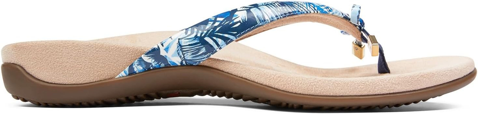 Women'S Rest Bella Toe Post Sandal- Supportive Ladies Orthotic Sandals That Include Three Zone Comfort with Arch Support- Flip Flop for Ladies, Medium and Wide Width Size 5-12