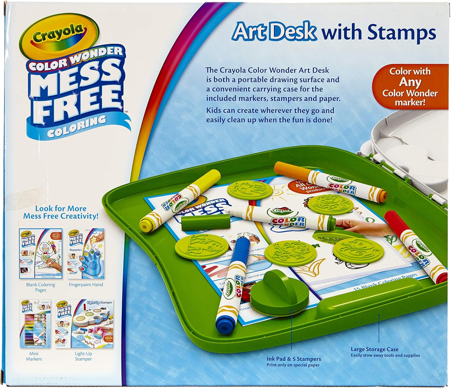 Create Colorful Masterpieces Anywhere with the Color Wonder Mess Free Art Desk – 20+ Fun Pieces for Kids!