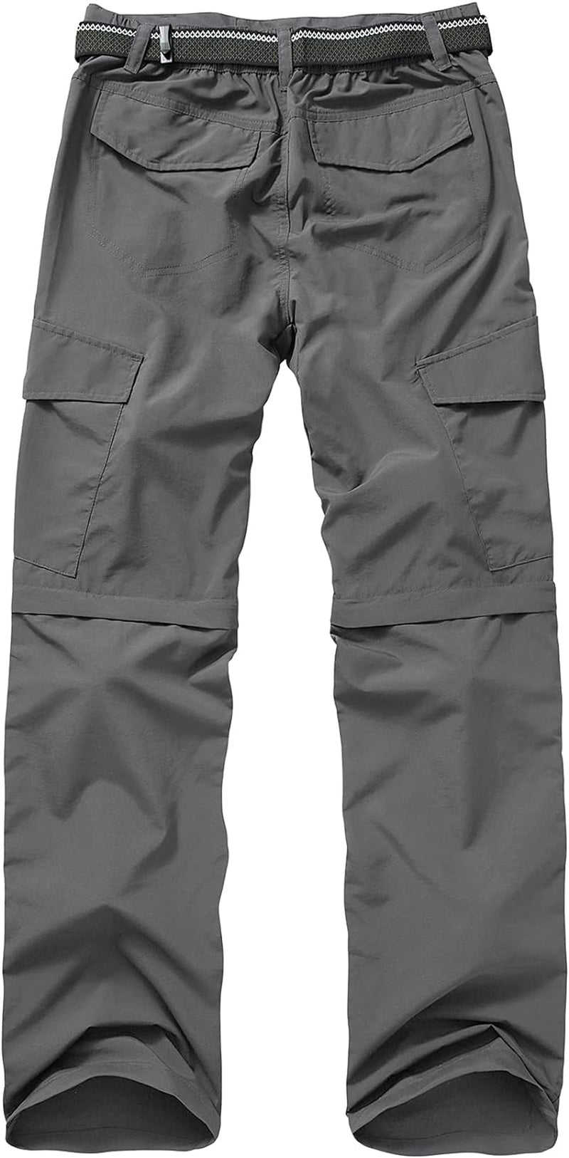 Men's Quick-Dry Hiking Pants - Lightweight Convertible Fishing Trousers for Outdoor Adventures