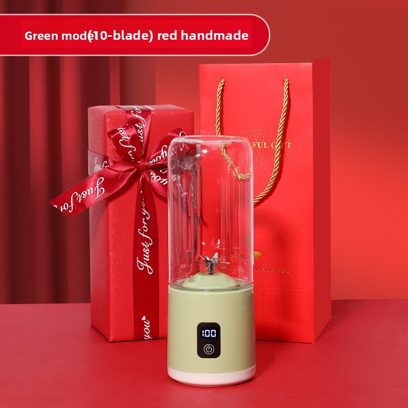 Portable Electric Juicer Cup with Ice Crushing Function