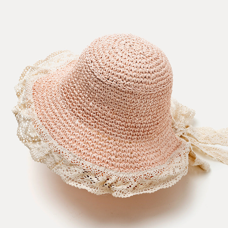 Straw Sun Hat for Women and Children