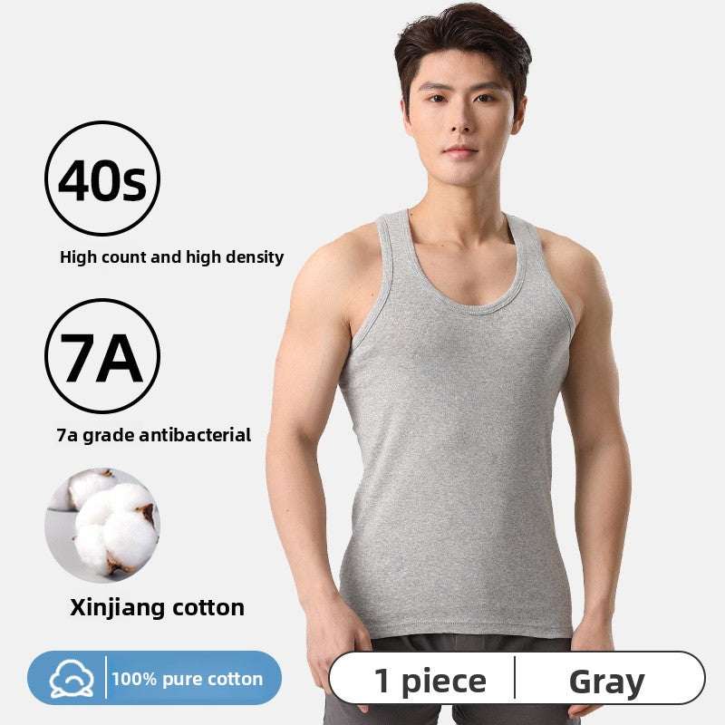 Mens Cotton Sleeveless Undershirt
