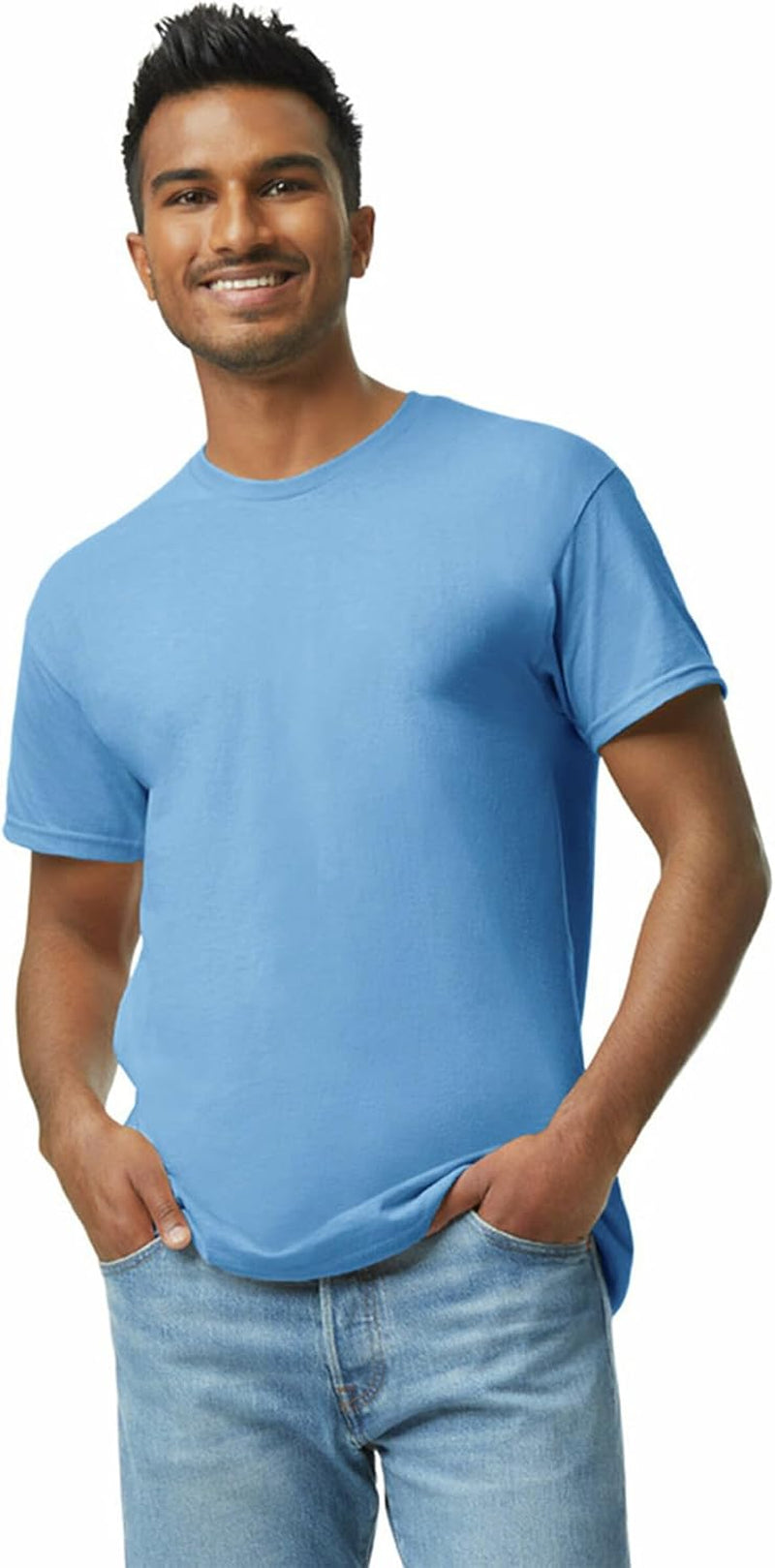 Premium Heavy Cotton T-Shirt Multipack in Carolina Blue - Perfect for Every Season!
