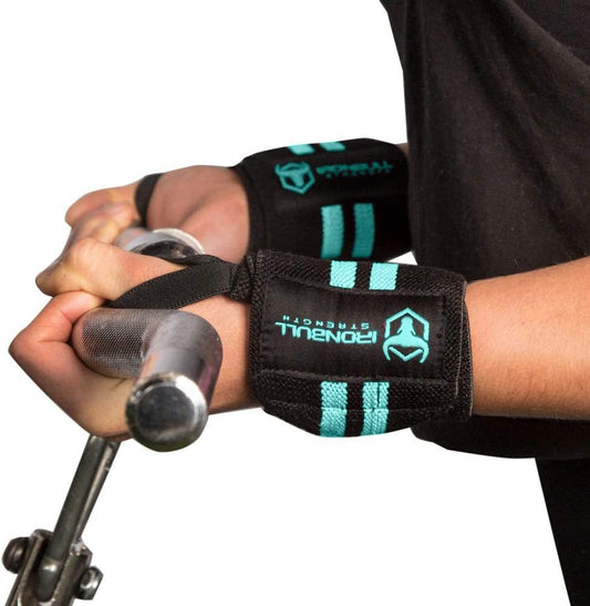 Elevate Your Performance with Our Professional Women's Wrist Wraps - 12" Support Brace for Weightlifting, Cross Training & Powerlifting - Journey Must Haves