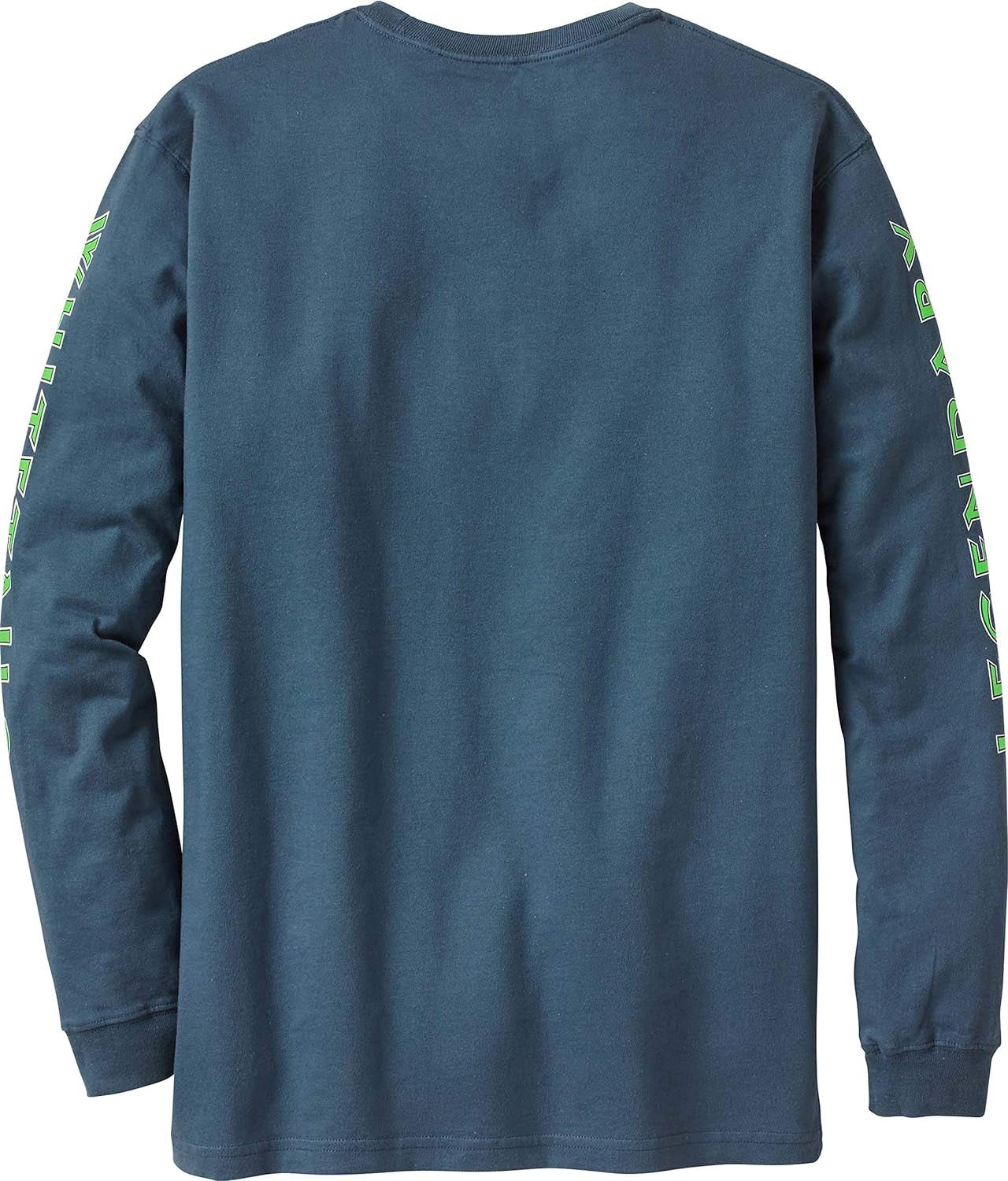 Elevate Your Style with Our Men's Long Sleeve Graphic Tee - 100% Heavyweight Cotton, Preshrunk for Comfort - Journey Must Haves