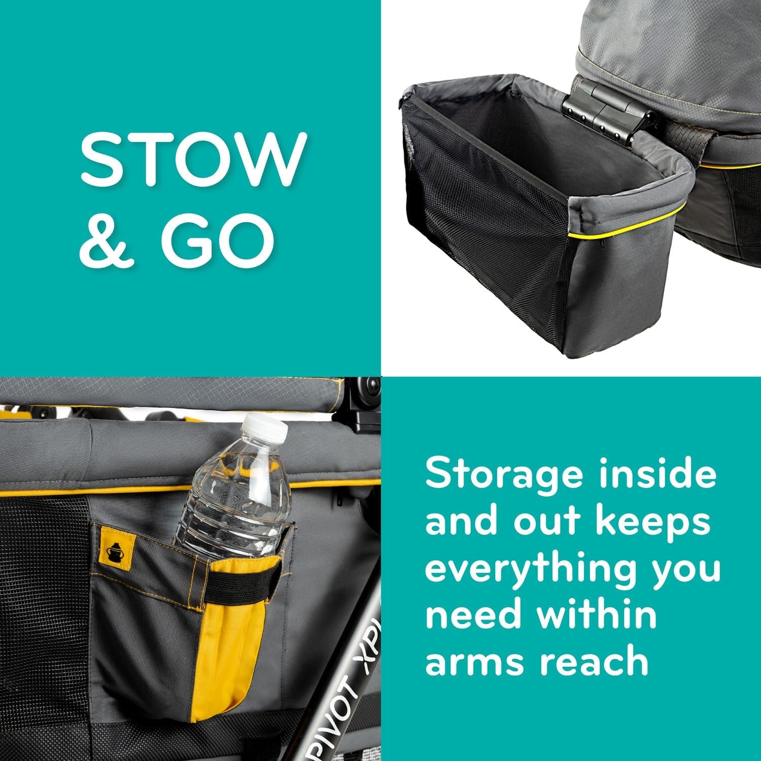 Experience Adventure with the Pivot Xplore All - Terrain Stroller Wagon in Ranger Green - Journey Must Haves