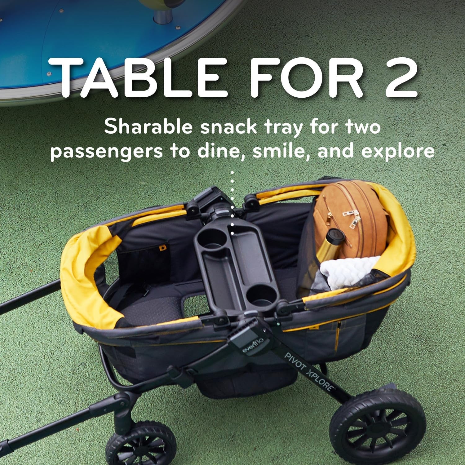 Experience Adventure with the Pivot Xplore All - Terrain Stroller Wagon in Ranger Green - Journey Must Haves